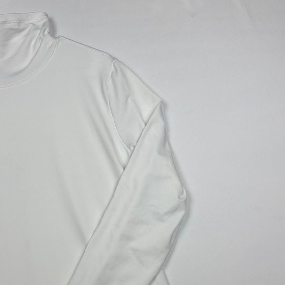 DSG Women's White Long Sleeve Turtleneck Top XXL - Picture 3 of 7